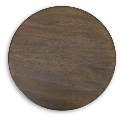 Ashley Hadcher Cream Brown Accent Table