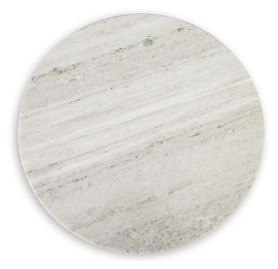 Ashley Henfield Beige Brown Accent Table