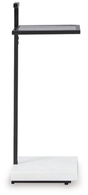 Ashley Mannill Black White Accent Table