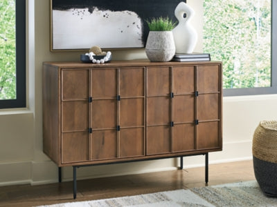 Ashley Juddins Brown Accent Cabinet