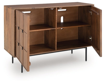 Ashley Juddins Brown Accent Cabinet
