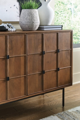 Ashley Juddins Brown Accent Cabinet