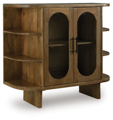Ashley Niall Light Brown Accent Cabinet