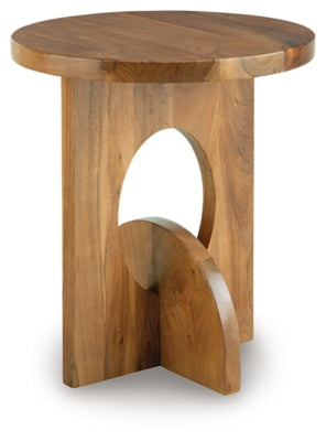 Ashley Hollbourne Brown Accent Table