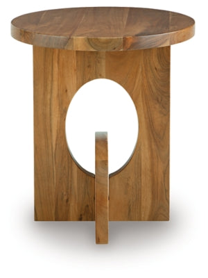 Ashley Hollbourne Brown Accent Table