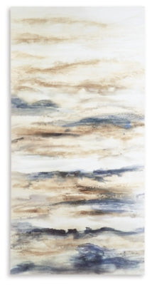 Ashley Joely Blue Tan Wall Art