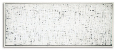 Ashley Daxonport Gray Taupe 60" H Wall Art