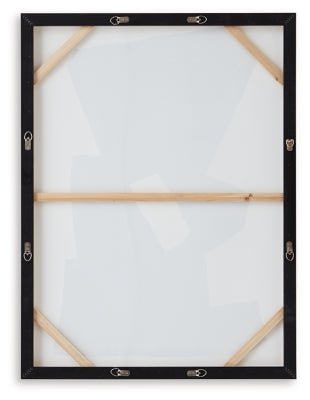 Ashley Garviery Black Cream Wall Art