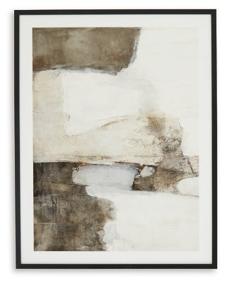 Ashley Aldricton Brown White Wall Art