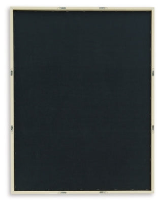 Ashley Corlain Brown Tan White Wall Art