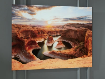 Ashley Deemsdon Blue Amber Wall Art