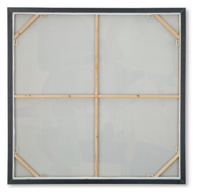 Ashley Wynburn White Blue Green Wall Art