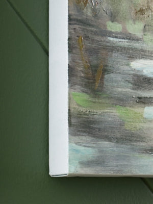 Ashley Evermaddick Green Gray White Wall Art