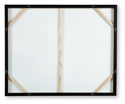 Ashley Vinick Green Gray White Wall Art