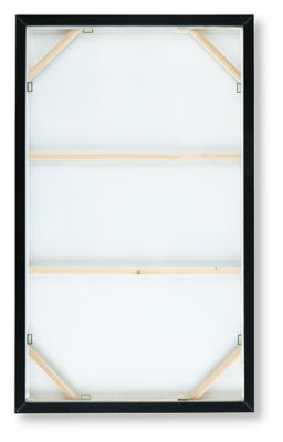 Ashley Adilson White Gray Black Wall Art