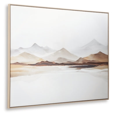 Ashley Karalen White Gray Brown Wall Art