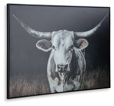 Ashley Harlandale Black White Brown Wall Art