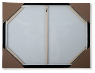 Ashley Harlandale Black White Brown Wall Art