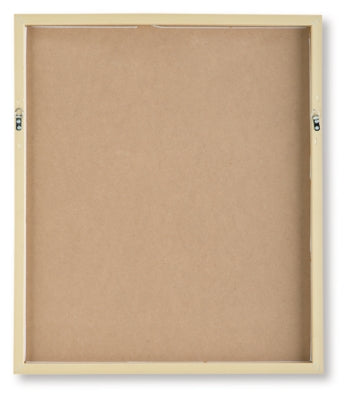 Ashley Chettings Beige Gray Blush Wall Art (Set of 4)