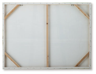 Ashley Garlenridge Green Tan White Wall Art