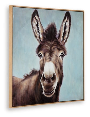 Ashley Landerton Brown Blue White Wall Art