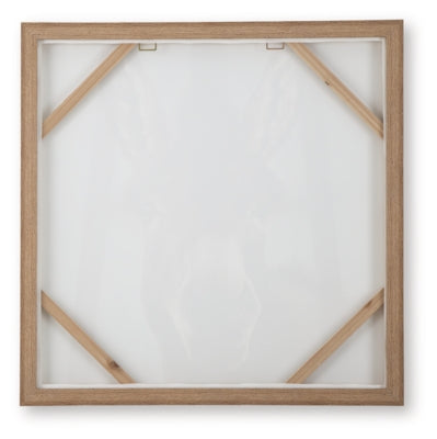 Ashley Landerton Brown Blue White Wall Art