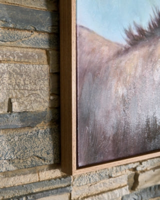 Ashley Landerton Brown Blue White Wall Art