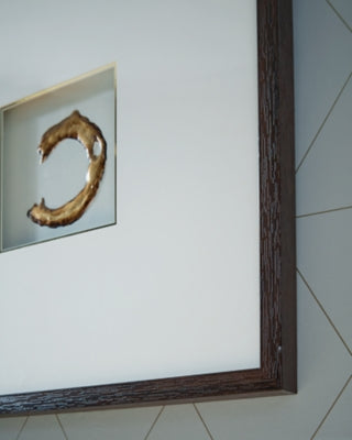 Ashley Dallbourne White Gold Finish Wall Art (Set of 4)