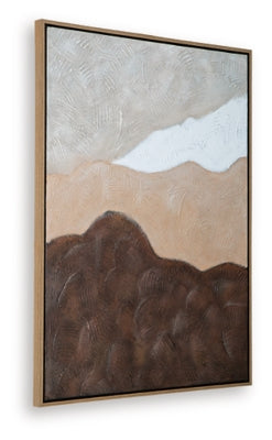 Ashley Fanthorne Tan Brown White Wall Art