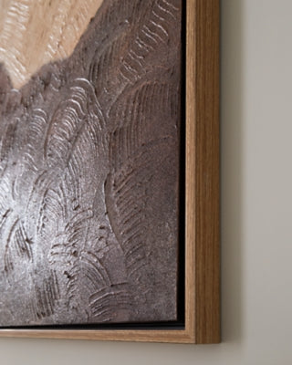 Ashley Fanthorne Tan Brown White Wall Art