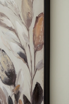 Ashley Trulow Tan Brown Black Wall Art