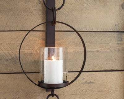 Ashley Ogaleesha Brown Wall Sconce