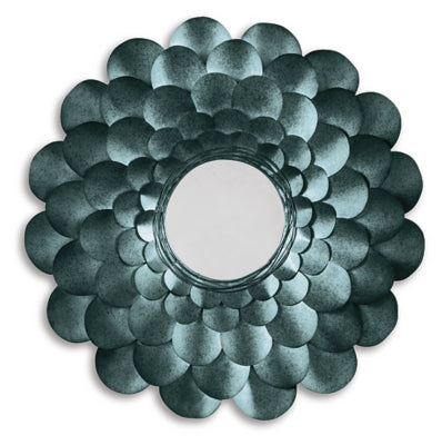 Ashley Deunoro Blue Accent Mirror
