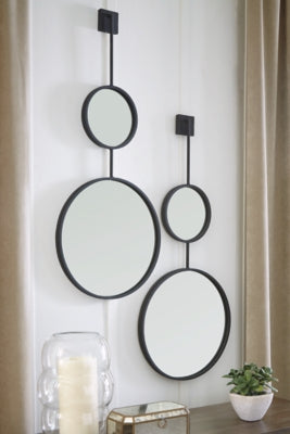 Ashley Brewer Black Accent Mirror