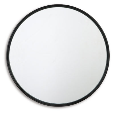Ashley Brocky Black Accent Mirror