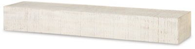 Ashley Cadmon Antique White Wall Shelf