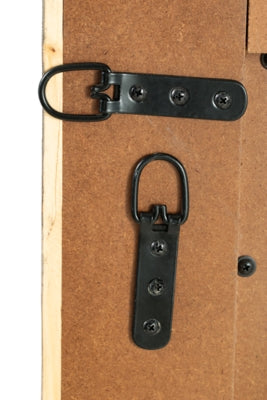 Ashley Waltleigh Distressed Brown Accent Mirror