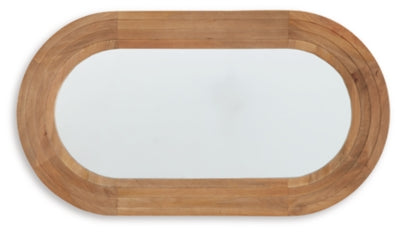 Ashley Daverly Brown Accent Mirror