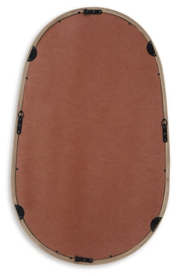 Ashley Aarilynn Antique Brown Accent Mirror
