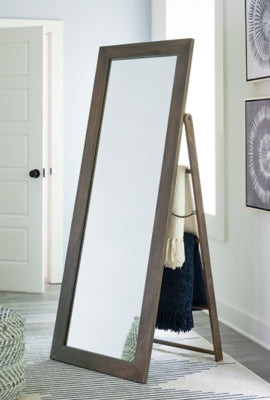 Ashley Dirkins Brown Floor Mirror