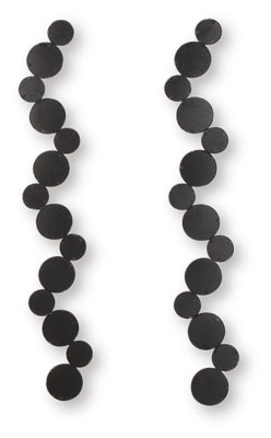 Ashley Vinler Black Accent Mirror Set (Set of 2)