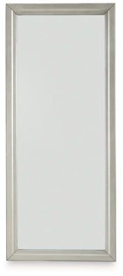 Ashley Evesen Champagne Floor Standing Mirror/Storage