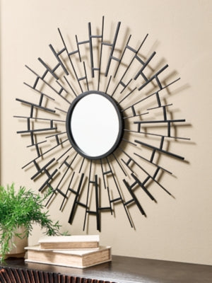 Ashley Garrenworth Black Accent Mirror