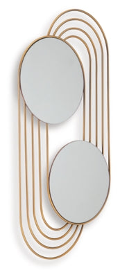 Ashley Warrenley Gold Finish Accent Mirror