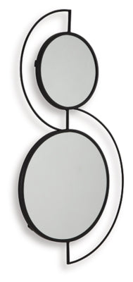 Ashley Shayham Black Accent Mirror