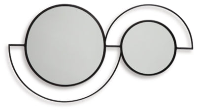 Ashley Shayham Black Accent Mirror