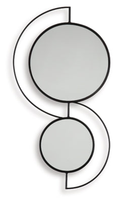 Ashley Shayham Black Accent Mirror