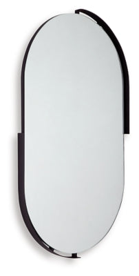 Ashley Valkings Black Accent Mirror