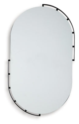 Ashley Valkings Black Accent Mirror