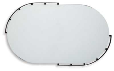Ashley Valkings Black Accent Mirror